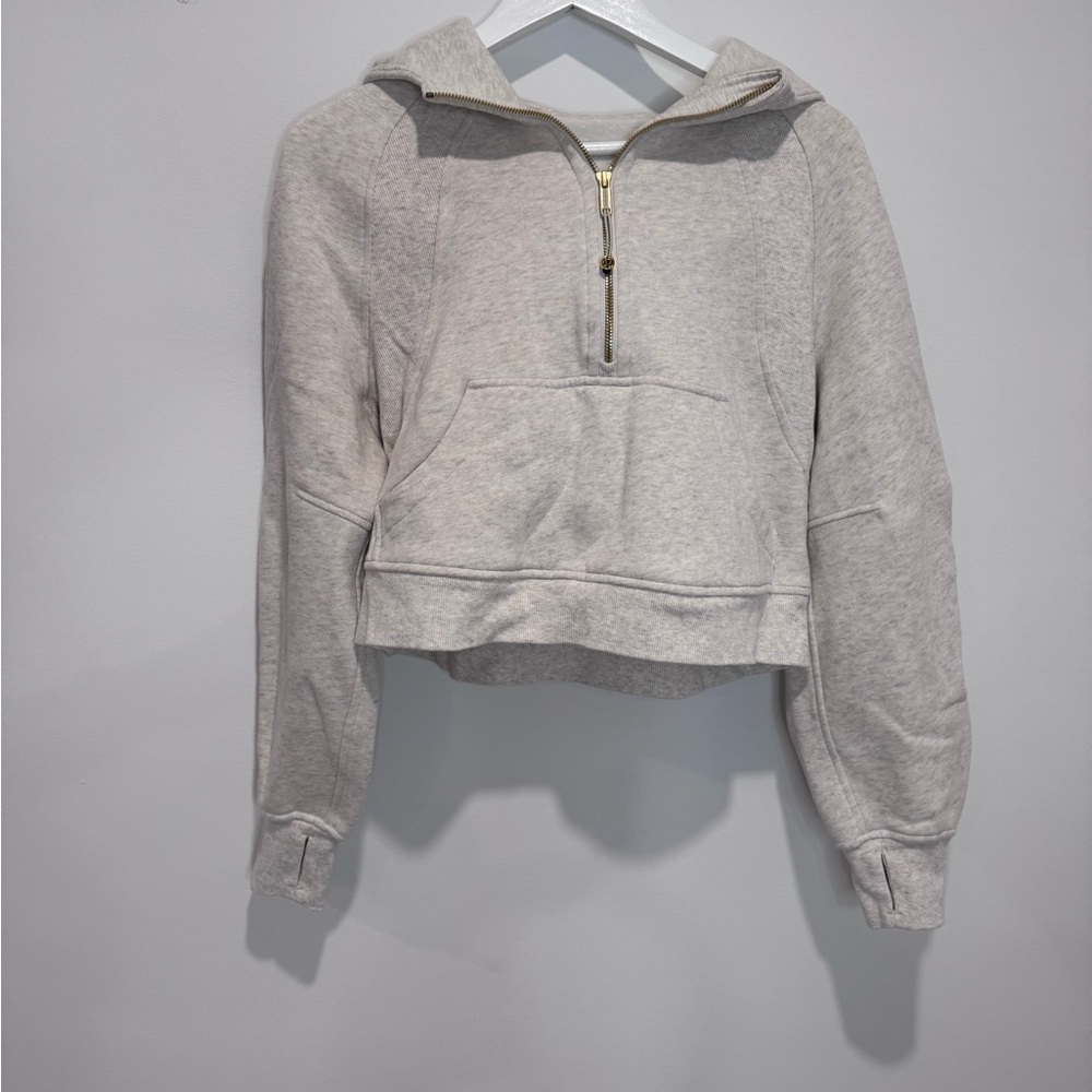 Lululemon Scuba Oversized Half-Zip Hoodie HDBO/GOLD XS/S